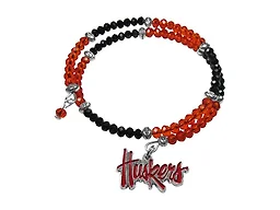 NCAA Nebraska Huskers Wrap Bracelet