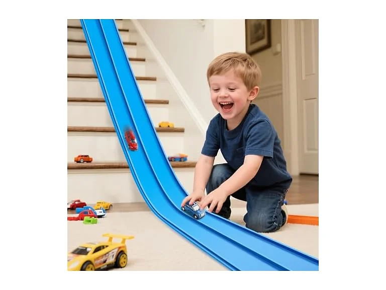 Flex Tracks 15 Ft Starter Set Flexible Race Track 