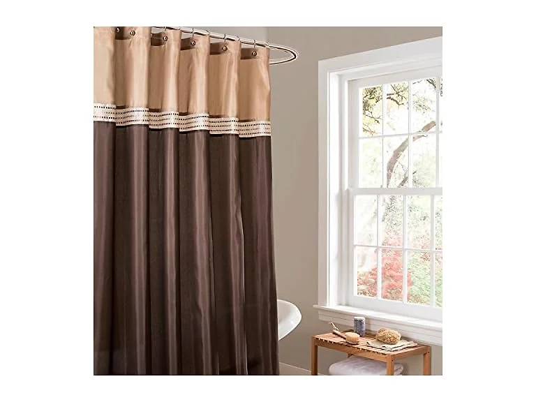 Lush Decor Terra Shower Curtain Single 72" W x 72" L