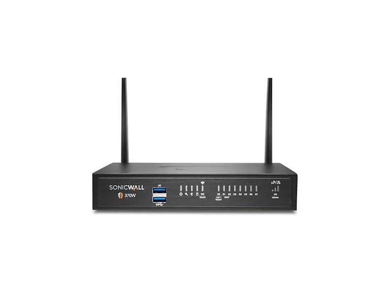 SonicWall TZ370W Wireless SecureUpgrade (Open Box)