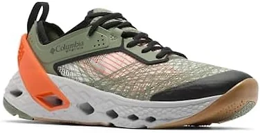 Columbia Men's PFG Whipray, Cypress/Spark Orange, 9