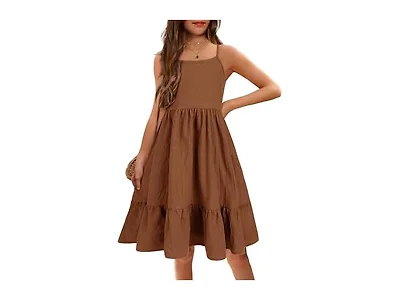 Arshiner Girls (4-5T) Kids Summer Spaghetti Dress
