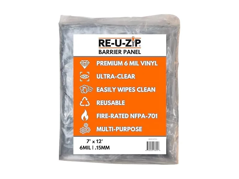 RE-U-ZIP Cut-to-Size XL Dust Barrier P