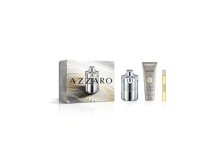 Azzaro Wanted EDP Mens 3 Piece Gift Set (Open Box)
