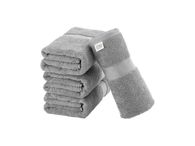 Towel Laboratory, Dark Gray,Pack of 4