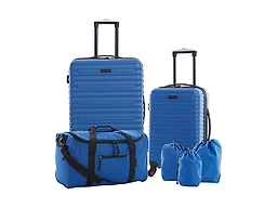 Travelers Club Travelers Club 6 Piece Orion Luggage and