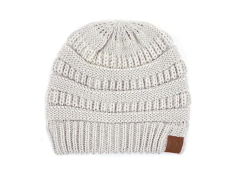 C.C (OS) Trendy Chunky Skully 2 Tone Light Grey
