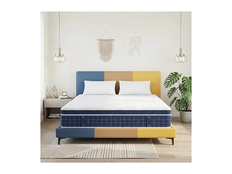 UNZIPE King Size Mattress 14 Inch, Medium Firm, Motion Isolation