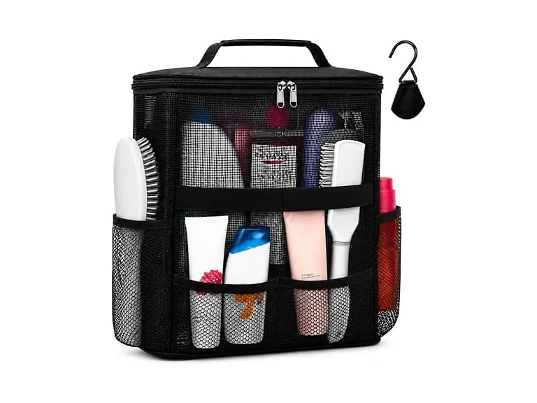 NOBLIGOAL Mesh Shower Caddy Bag
