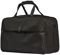 ANTLER Urban Light Overnight Bag, Black, Carry On Underseat, 11x17.7x7.9