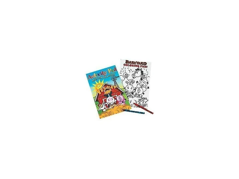 Fun Express Farm Animal Activity Pads with Dozen)