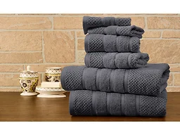 100% Egyptian Cotton 6-Piece Towel Set