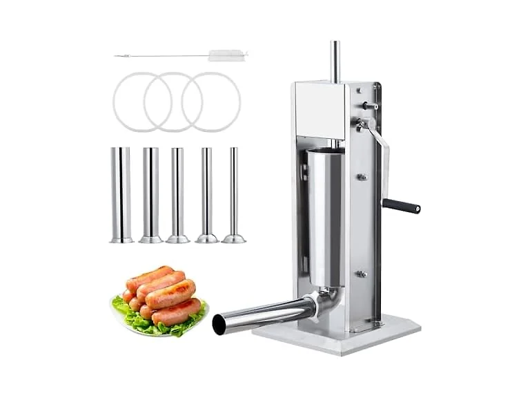 Sausage Stuffer, Manual 22LBS/10L Sausage Maker Machine