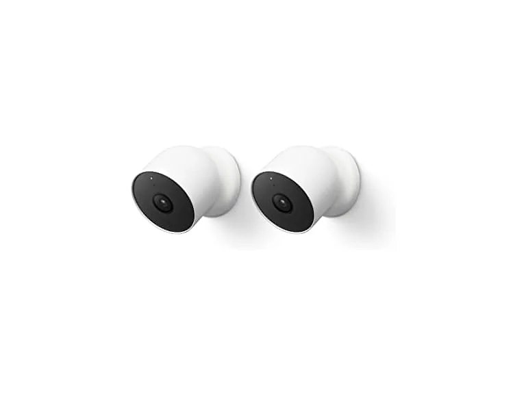 Google Nest Cam, Battery - Wireless, 1PK of 2 Units