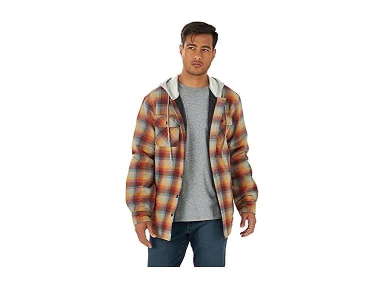 Wrangler Authentics Men's Pale Gold Jacket (Small)