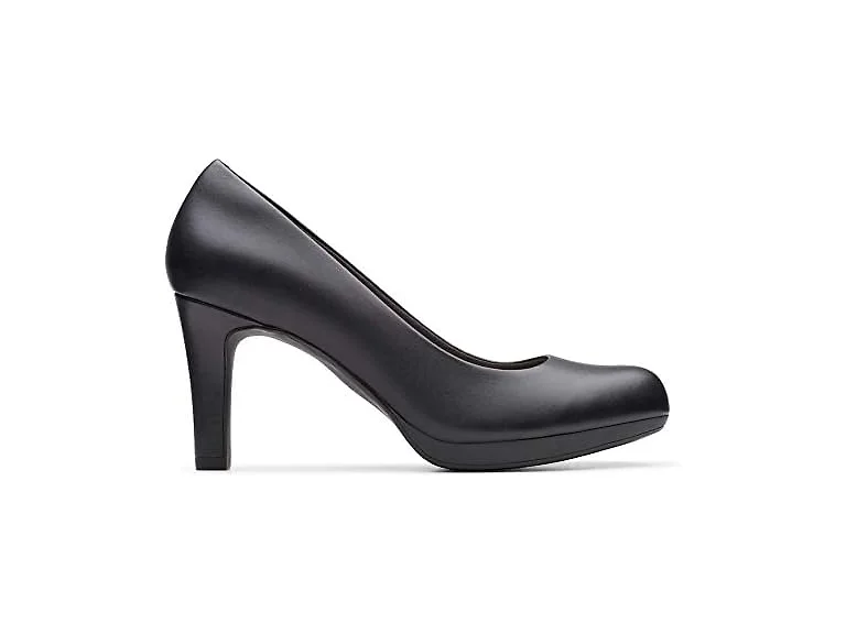 Clarks Adriel Viola Black Leather
