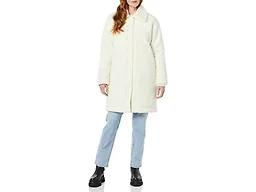 Amazon Essentials Women's Oversized Teddy Sherpa Coat, Cream, XX-Large