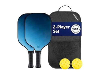 Sport Squad 2-Player Pickleball Paddle Set