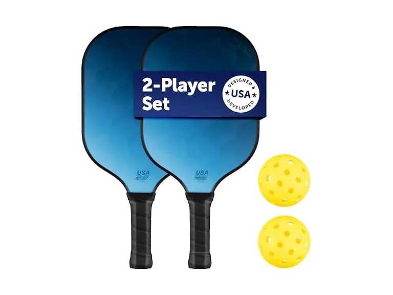 Sport Squad 2-Player Pickleball Paddle Set