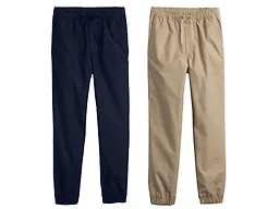 2PK Boy's Classic Stretch Twill Joggers