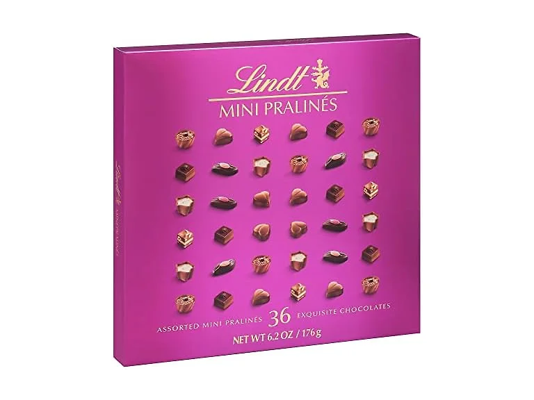 Lindt Mini Pralines Assorted Gift Box 6oz