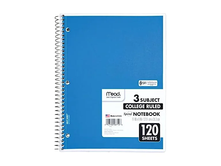 Mead Mead Spiral Notebook