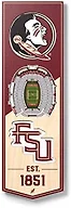 YouTheFan NCAA Florida State Seminoles 3D 6 x 19 Fan Banner