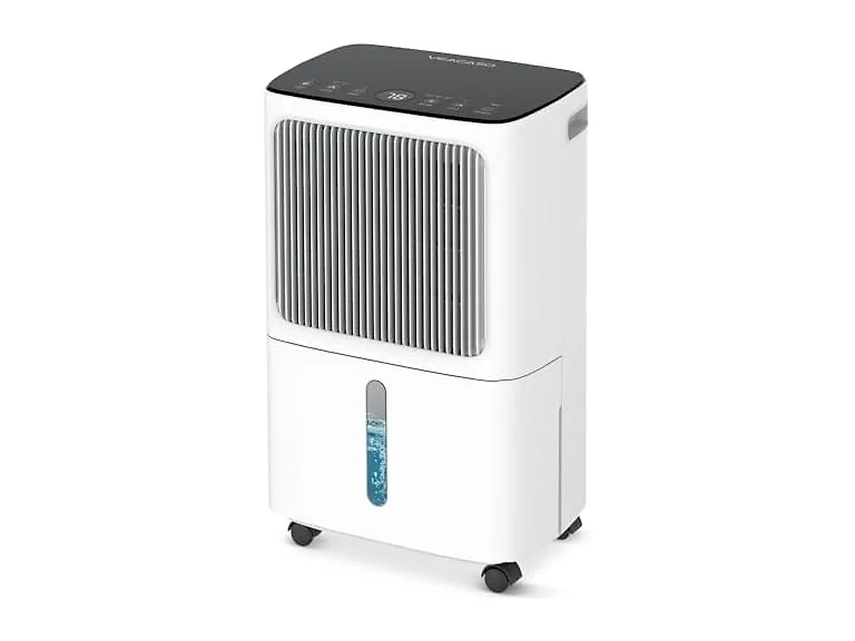 VEAGASO 34 Pint Dehumidifier with Drain Hose