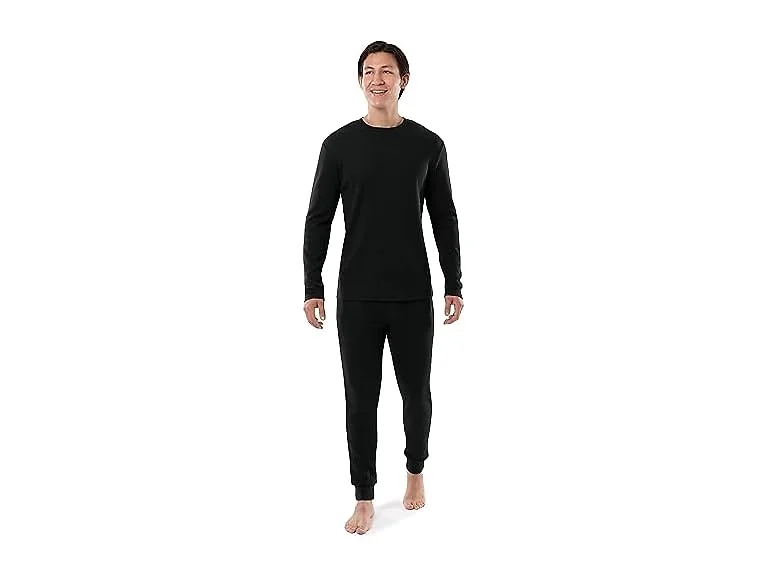 Izod Men (3XL) Waffle Knit Crewneck Top Jogger Set