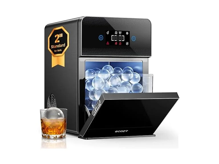 ecozy 2in Clear Ice Ball Maker, 144/Day