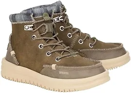 Hey Dude Kids Shoes, Bradley Classic, Walnut, 36