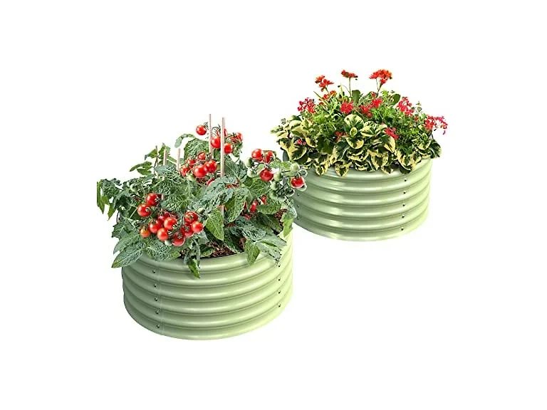 OLLE Twin Round Garden Beds