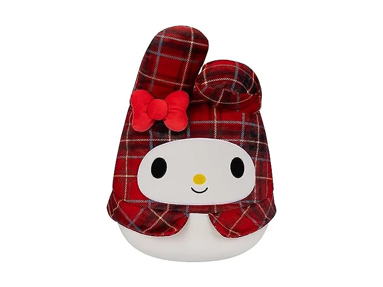 Squishmallows 14Inch Red Plaid My Melody