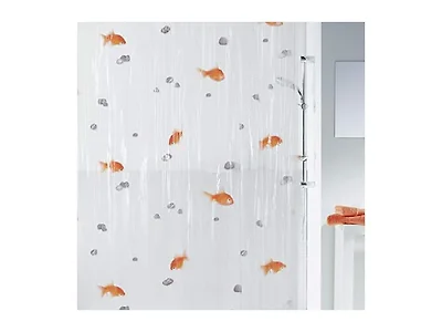 Spirella Goldfish Orange Shower Curt