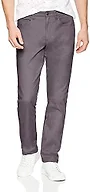 Amazon Essentials Men's Skinny Fit 5-Pocket Comfort Stretch Chino Pants, Grey, 38W x 34L