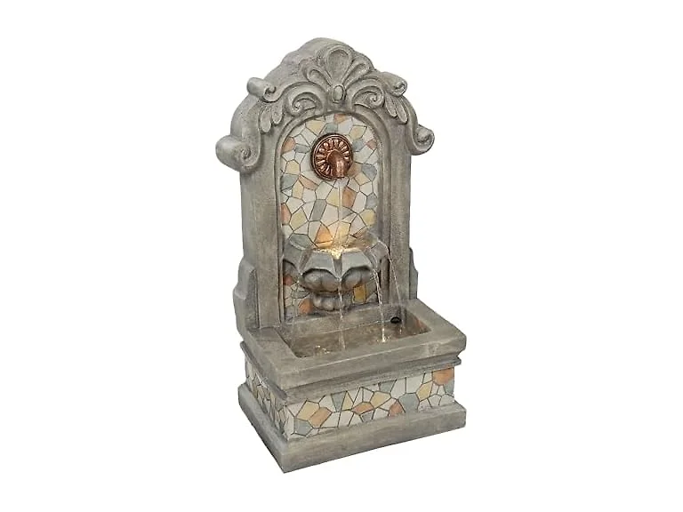 Sunnydaze 27" H Enchanting Estate Polyresin Fountain