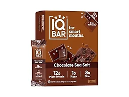 IQ BAR 24 count Chocolate Sea Salt 24 count Chocolate Se