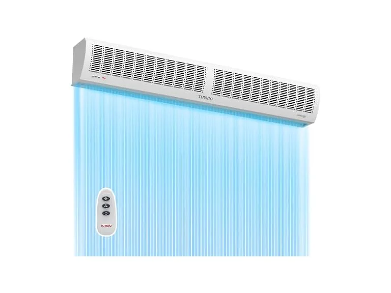 TURBRO 60 in Air Curtain Fan, White