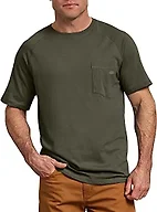 Dickies mens Short Sleeve Performance Cooling Tee Big-tall T Shirt, Moss Green, 3X US