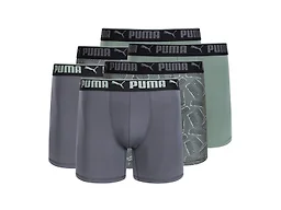 PUMA Men's 6 Pack Sportstyle Boxer Briefs
