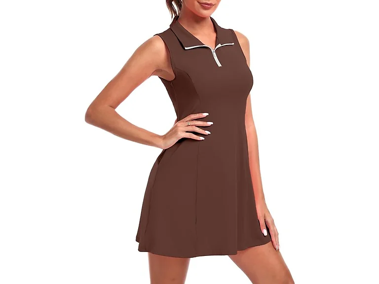 FKEEP Women (L) Golf Tennis Dress Workout Shorts