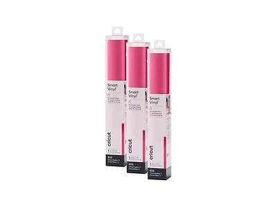 Cricut Smart Permanent Vinyl, Party Pink 3PK