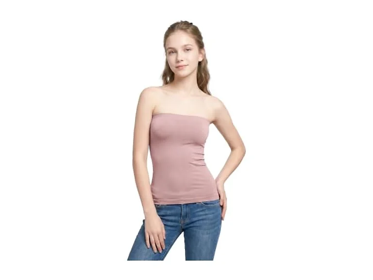 Kurve Women (X-Small-Medium) Length Tube Top Bra