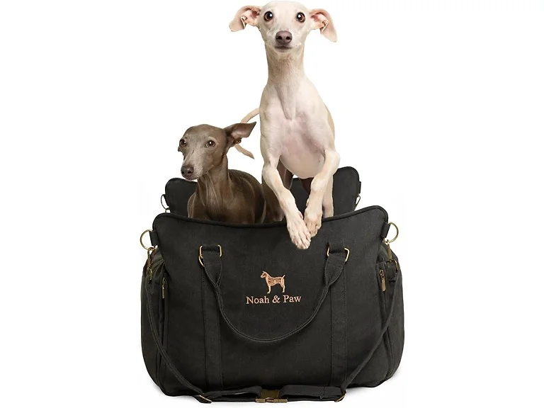 NOAH & PAW Canvas Dog Car Seat Carrier