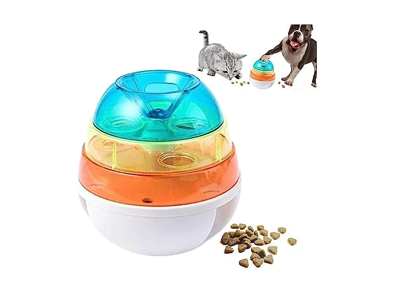 Egg Shape IQ Tumble Food Dispensing Tumbler B