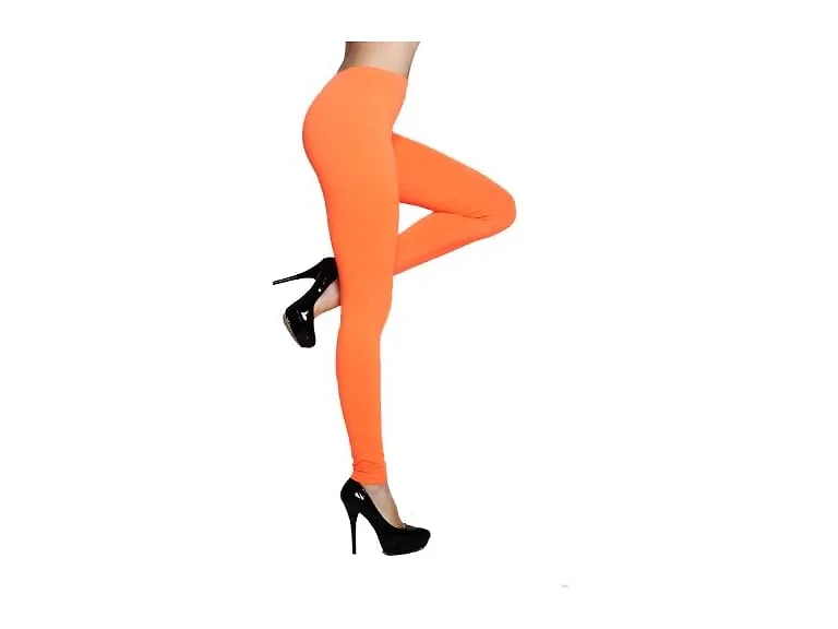 Yelete Women (OS) New Lady's Solid Nylon Leggings