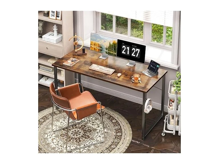 Coleshome 55 inch Desk, Vintage