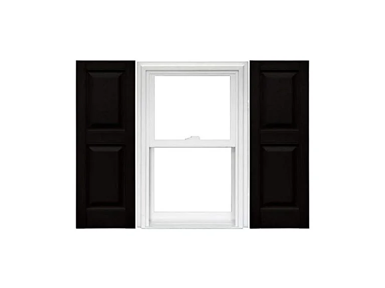 Mid America Raised Panel Vinyl Shutters