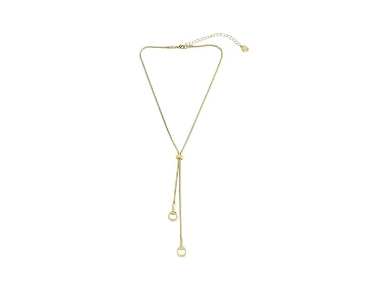 Steve Madden Women's Collegiate Link Y Necklace