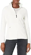 Amazon Essentials Women's Classic Fit Long-Sleeve Full-Zip Polar Fleece Jacket, Ivory, XXL